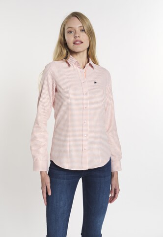 DENIM CULTURE - Blusa 'IRMA' en naranja