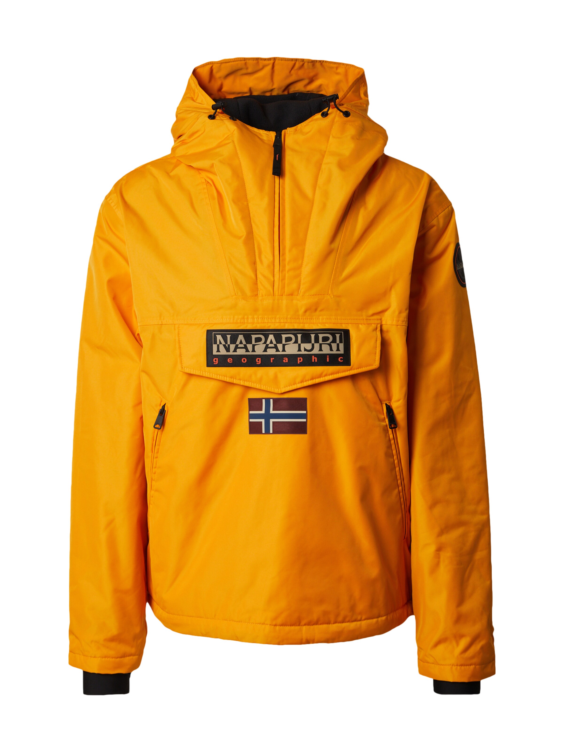 NAPAPIJRI Přechodná bunda 'RAINFOREST' – oranžová: přední strana