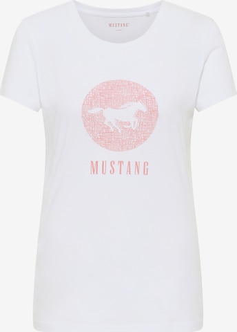 MUSTANG T-Shirt in Weiß: predná strana