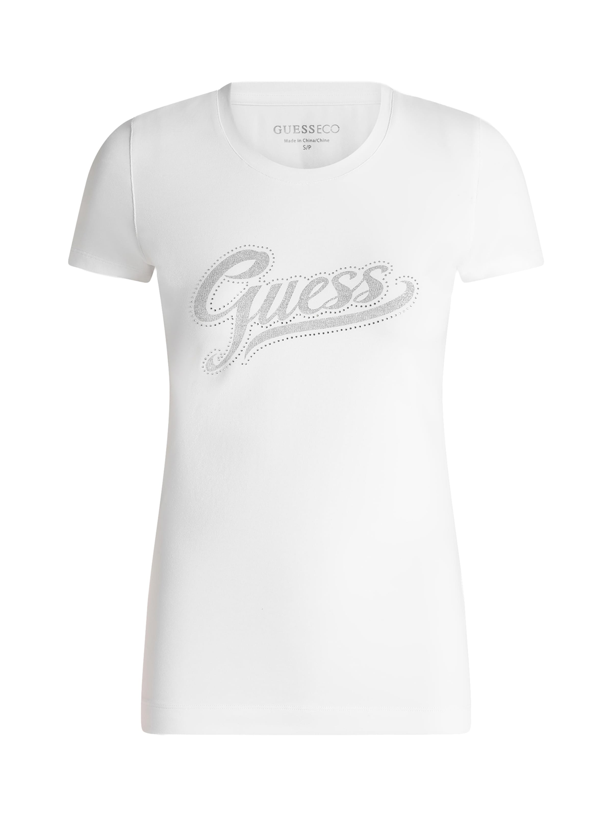 Maglietta di GUESS in bianco: frontale