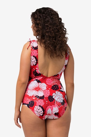 Ulla Popken Swimsuit in Red