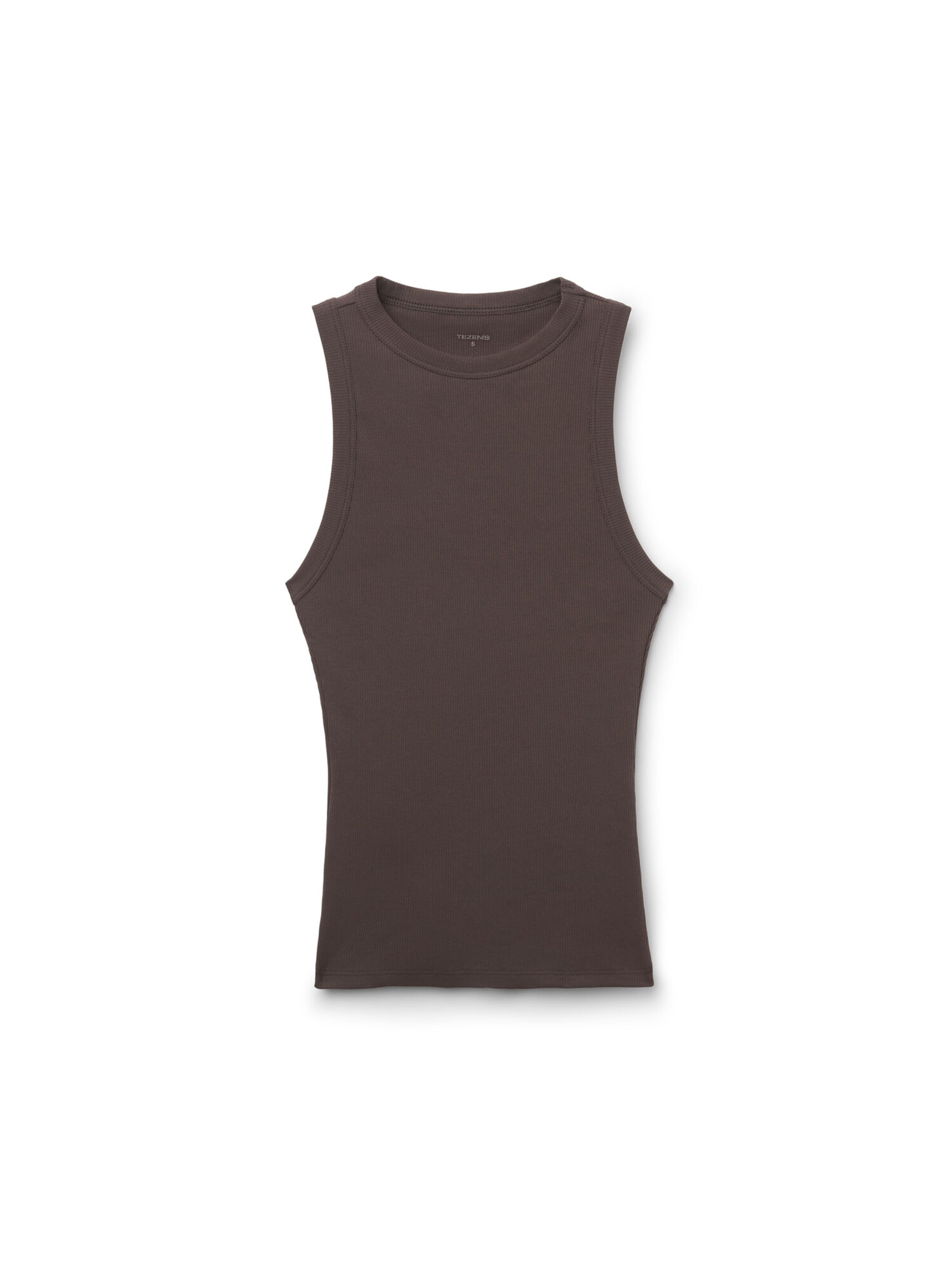 Tezenis Top in Brown: front
