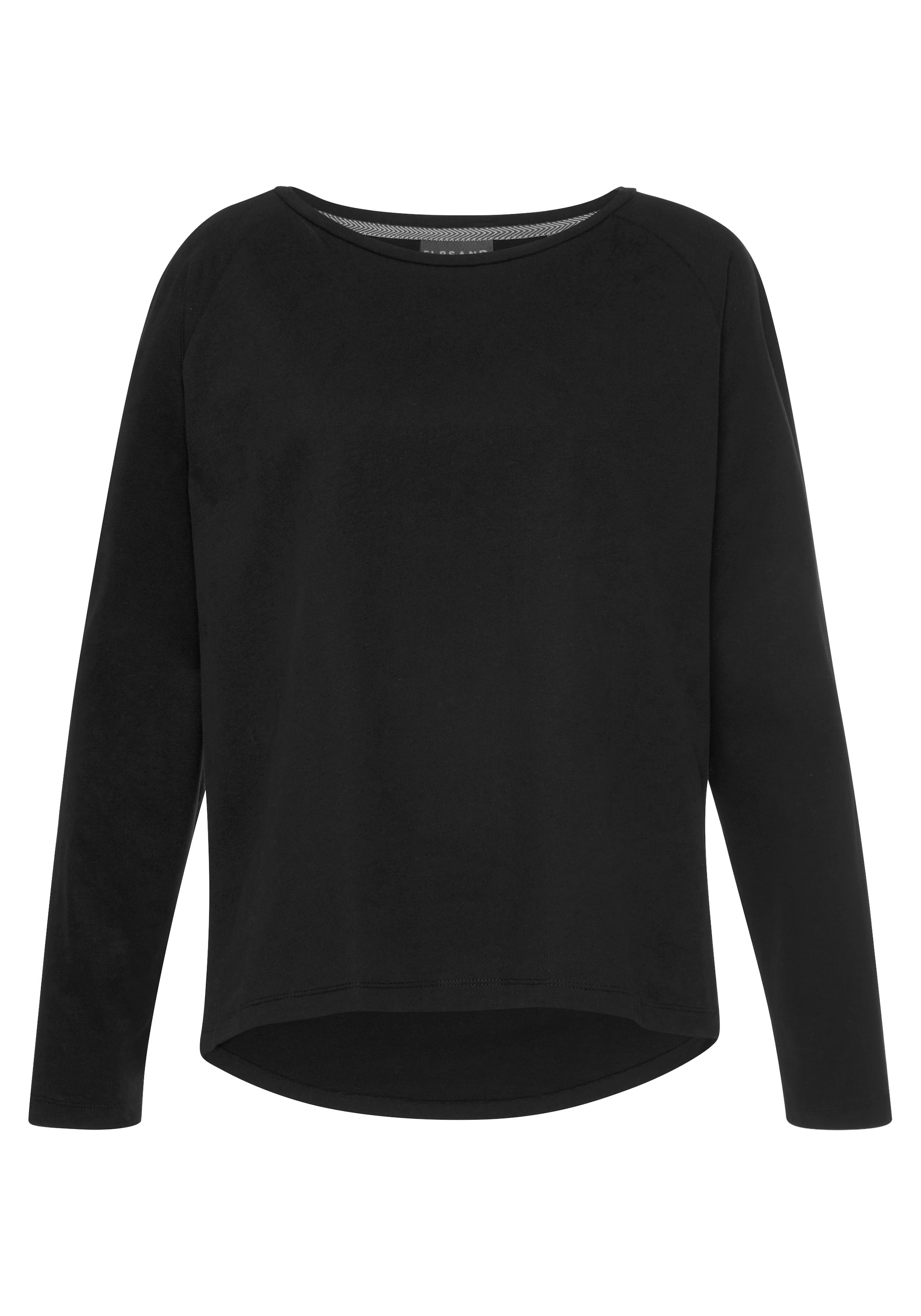 T-shirt Elbsand en noir : devant