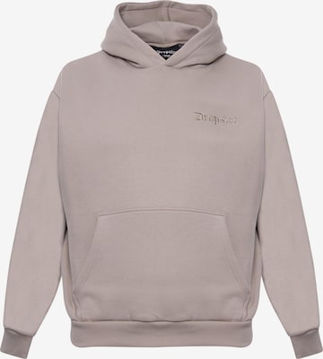 Dropsize Sweatshirt in Grau: Vorderseite