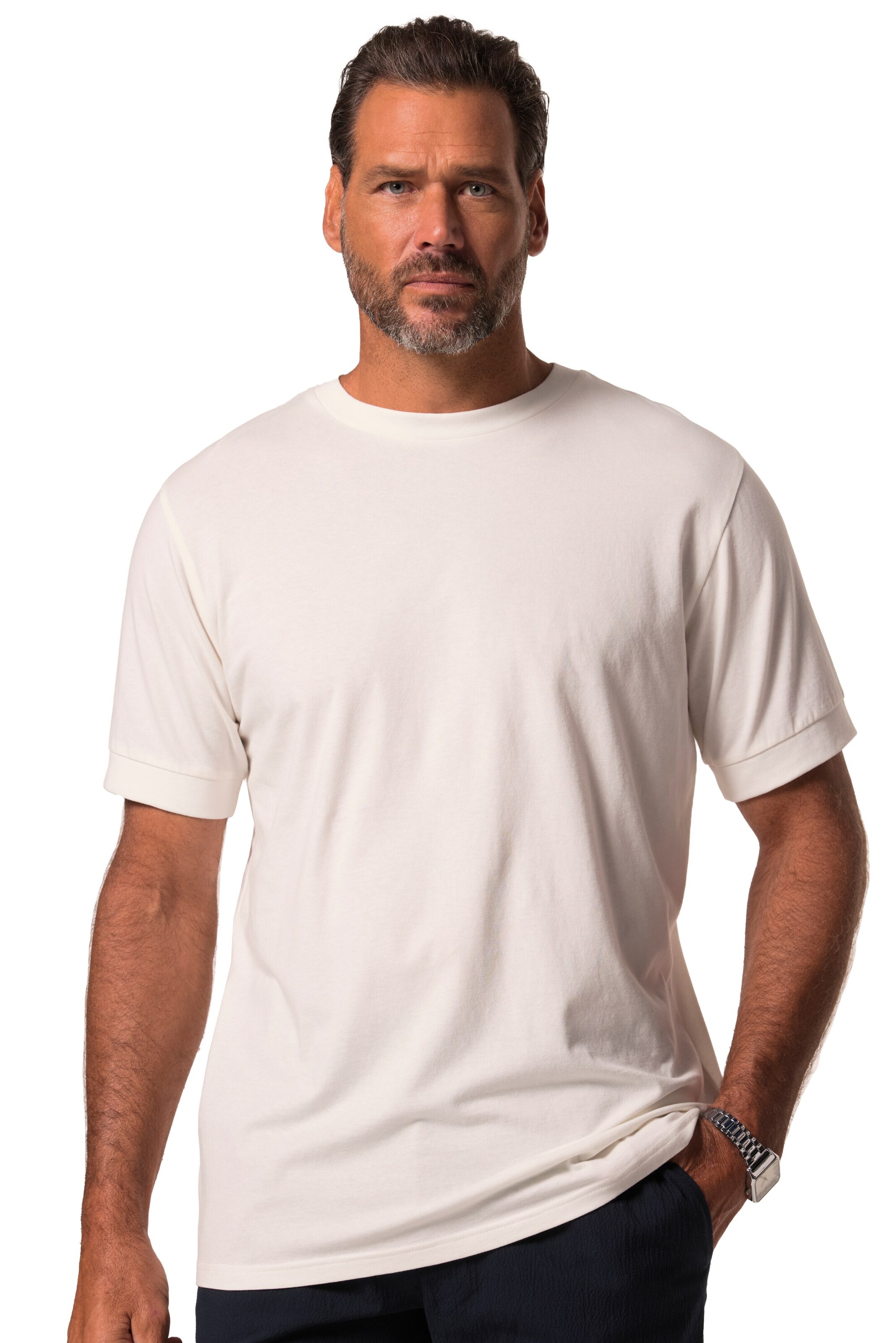 JP1880 Shirt in White: front
