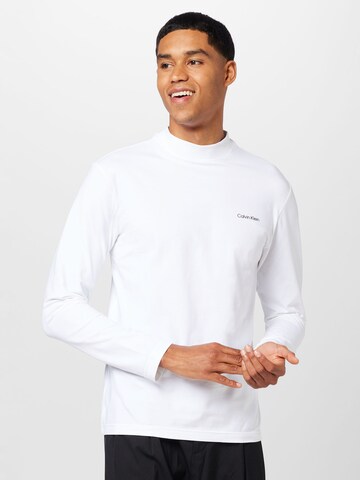 Calvin Klein - Camiseta en blanco: frente