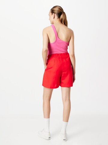 Lindex Loosefit Broek 'Sara' in Rood