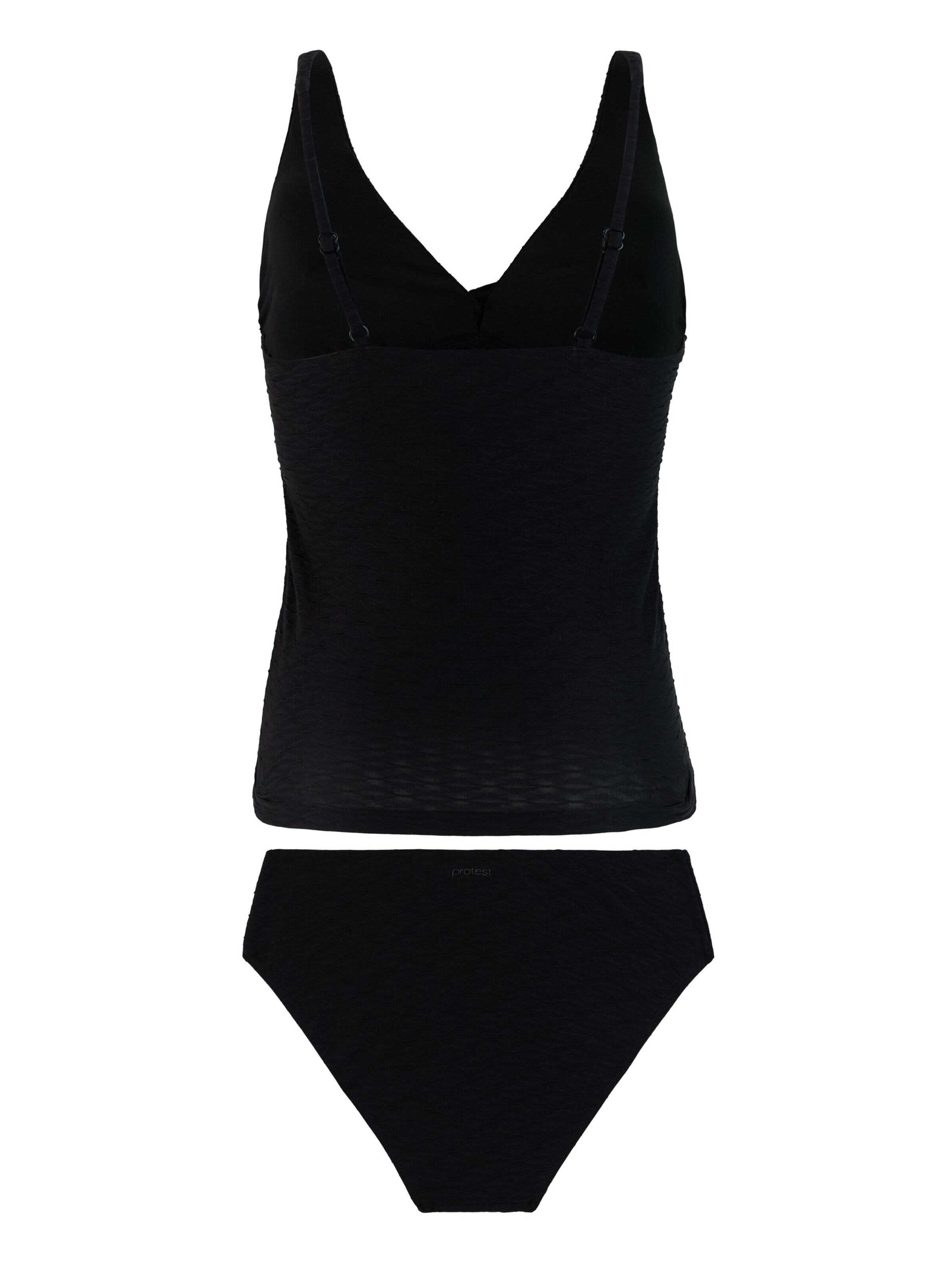 PROTEST Tankini 'PRTGails'‌‌‌‌‌‌‌ in Schwarz