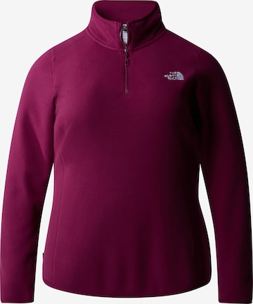 THE NORTH FACE Fleece Jacket in Purple: front