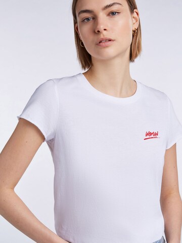 SET T-Shirt in Weiß