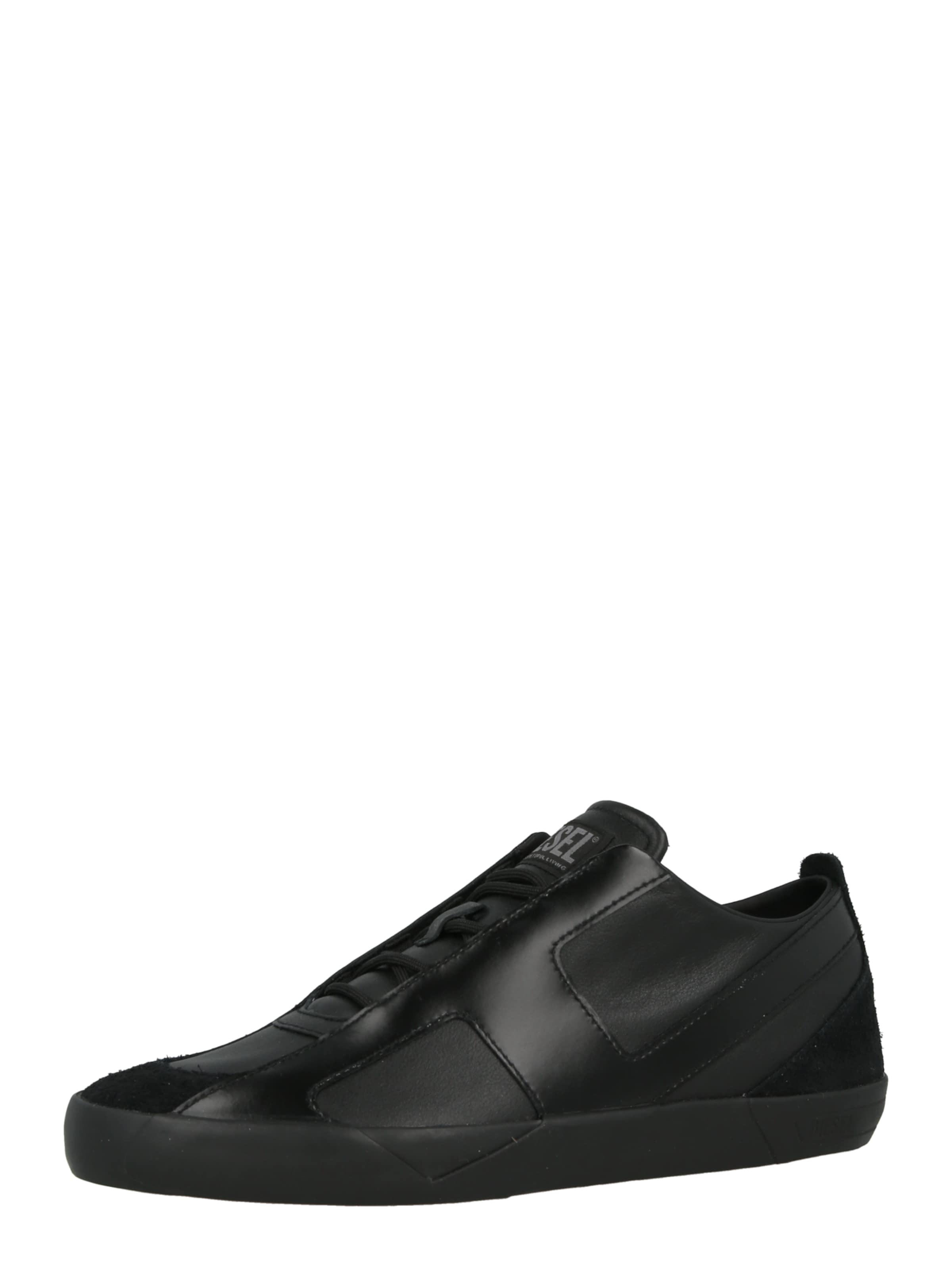 DIESEL Sneakers 'SLANTE-D' in Black: front