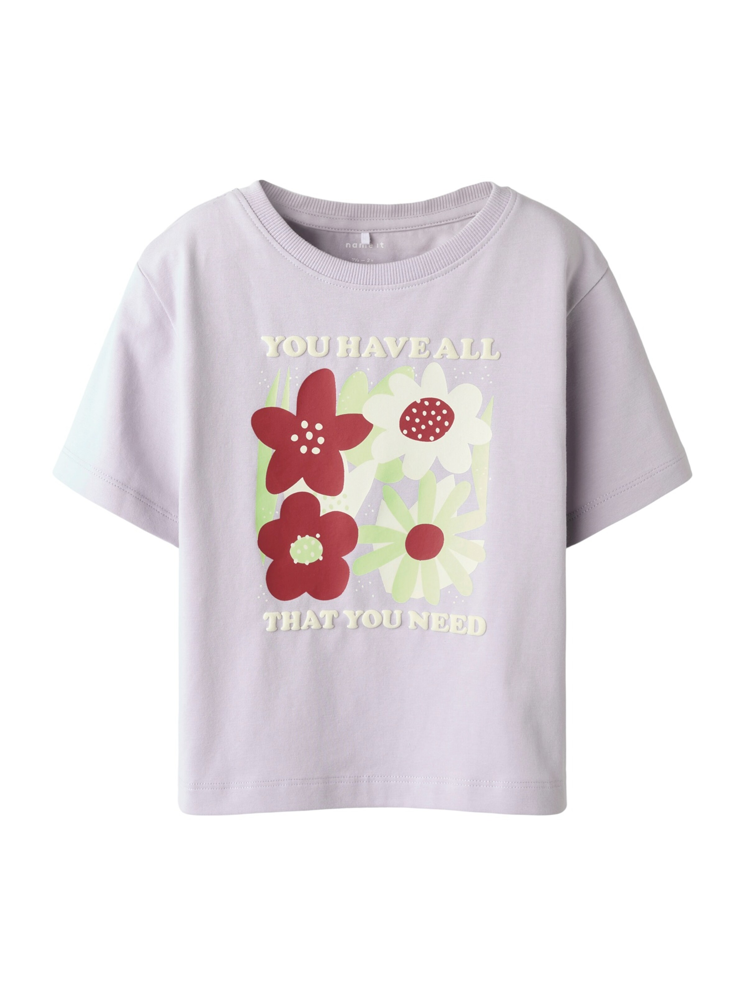 T-Shirt 'NMFHENISA' NAME IT en violet : devant