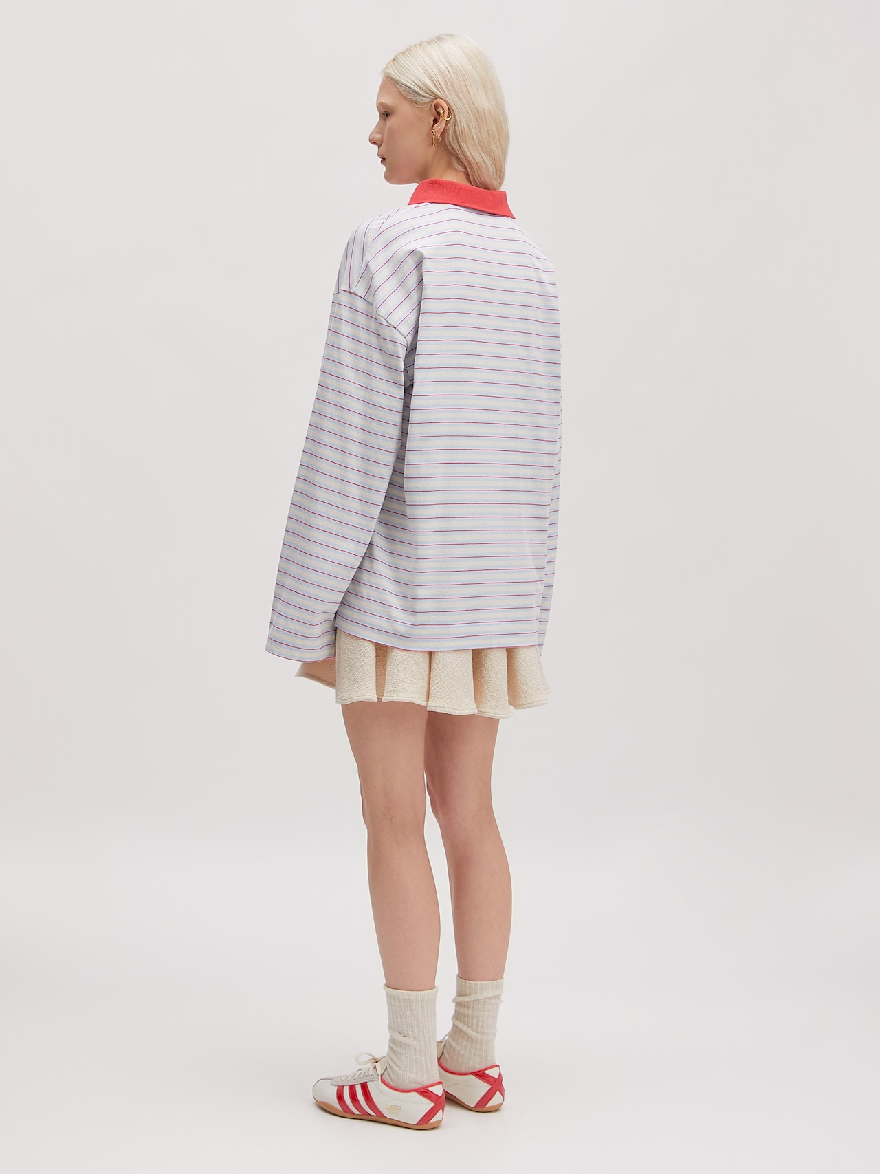 EDITED Shirt 'Elodie' Blauw