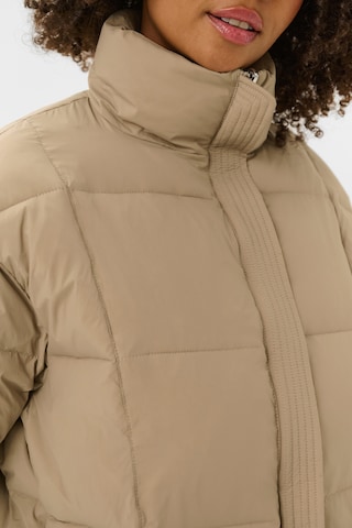CULTURE Winterjas in Beige