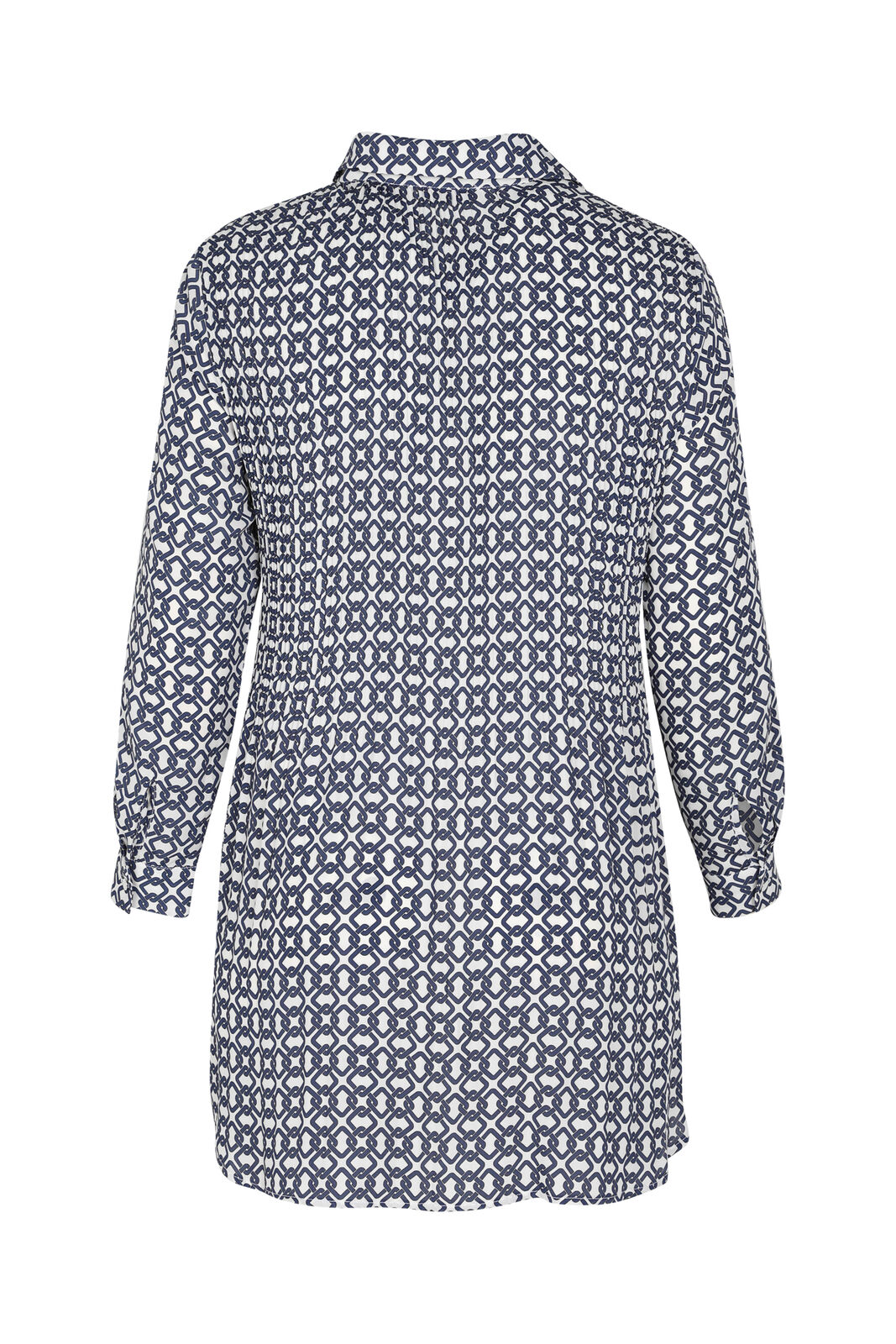 Promiss Bluse in Marine, Weiß Promiss Bluse in Marine, Weiß