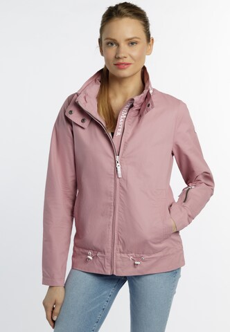 DreiMaster Maritim Between-season jacket in Pink: front