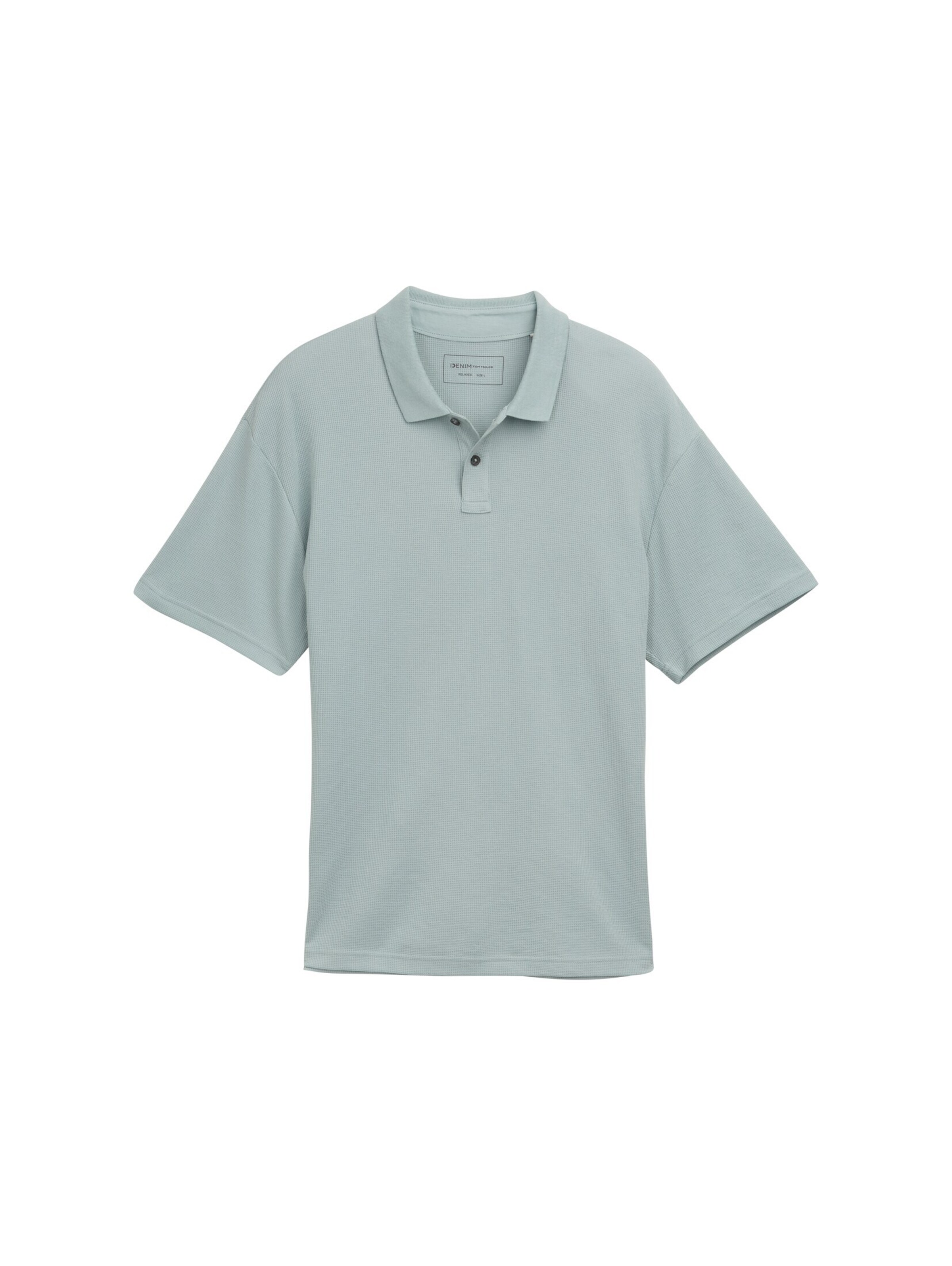 TOM TAILOR DENIM Shirt in Blauw: voorkant