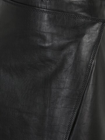 Y.A.S Petite Spódnica 'CUT' w kolorze czarny