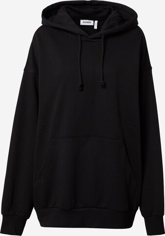 WEEKDAY Sweatshirt in Black: front