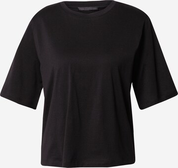 Tricou 'NIAMI' de la DRYKORN pe negru: față