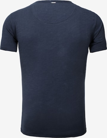 Key Largo Shirt 'BREAD' in Blue