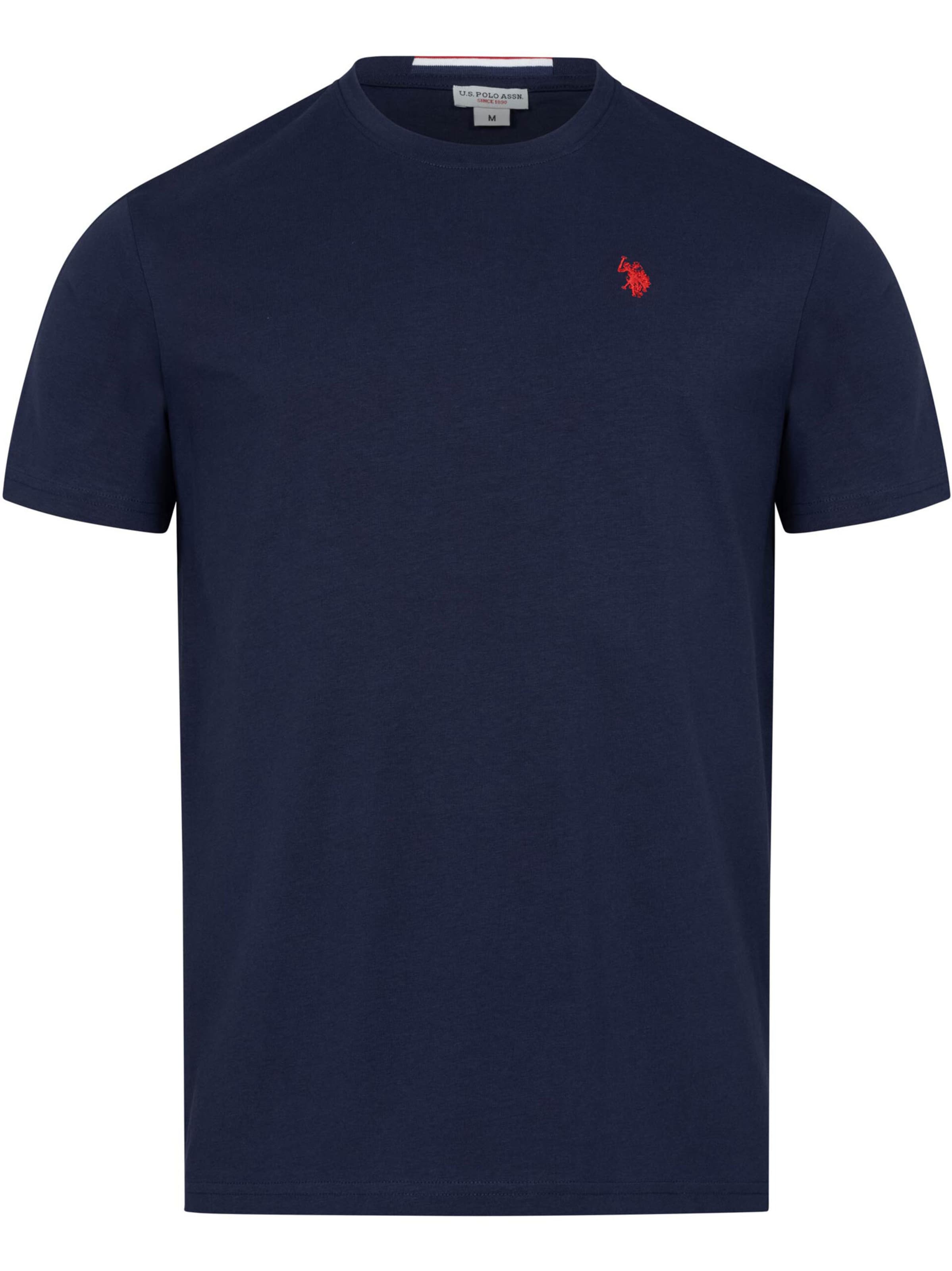 U.S. POLO ASSN. Shirt in Blauw: voorkant