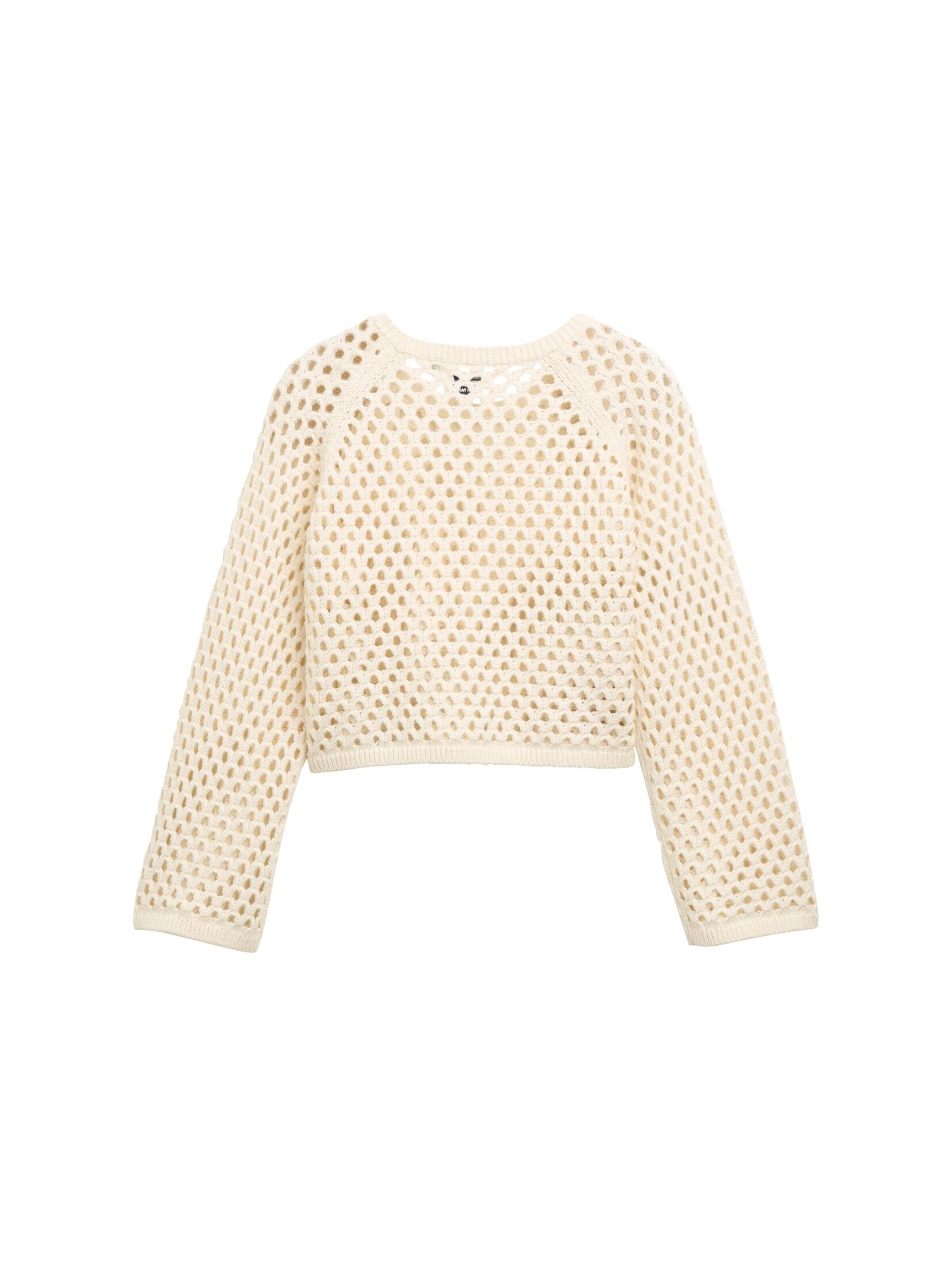 TOM TAILOR Trui in Wit