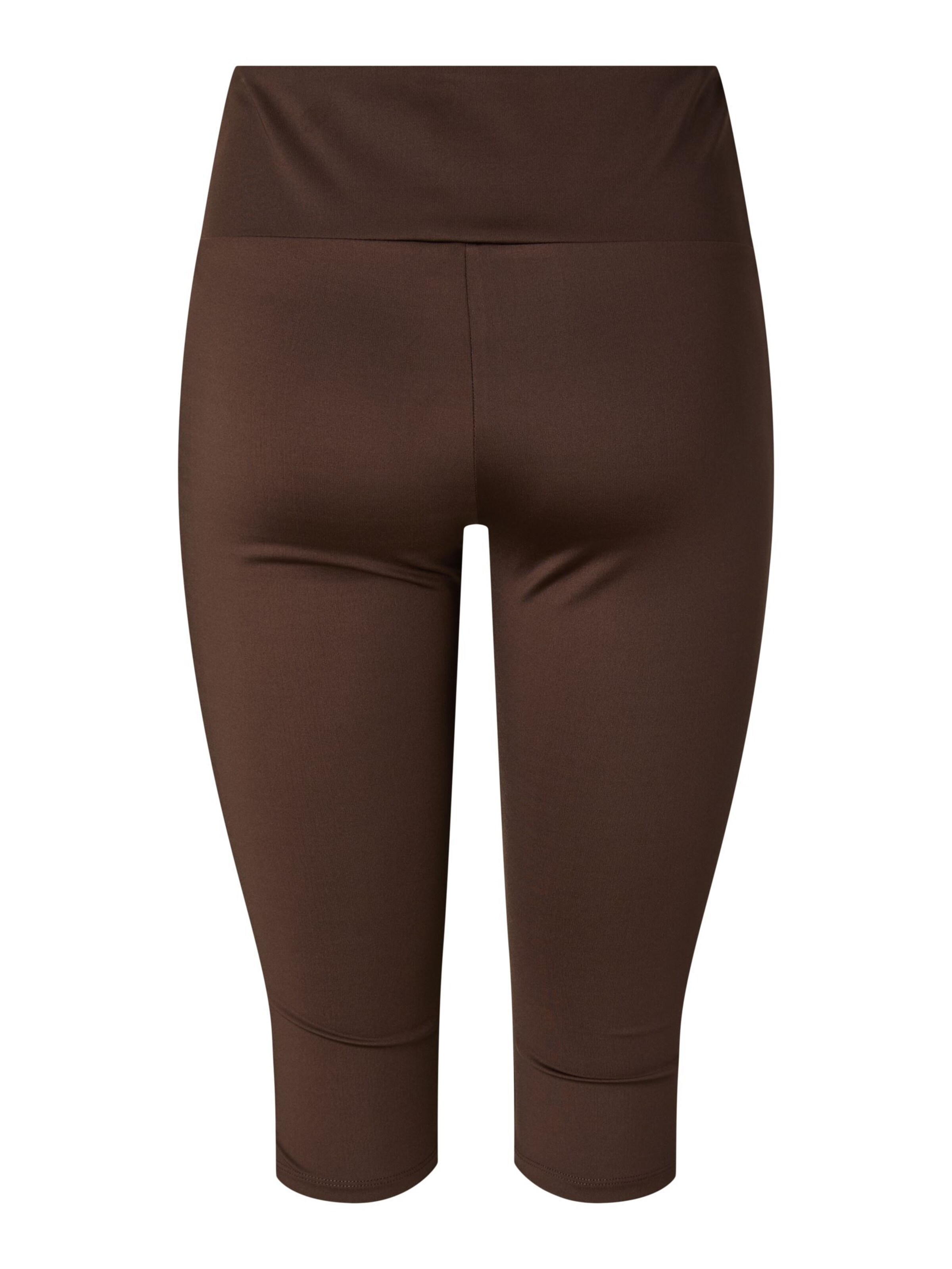 PIECES - Skinny Pantalón 'SOFIA' en marrón