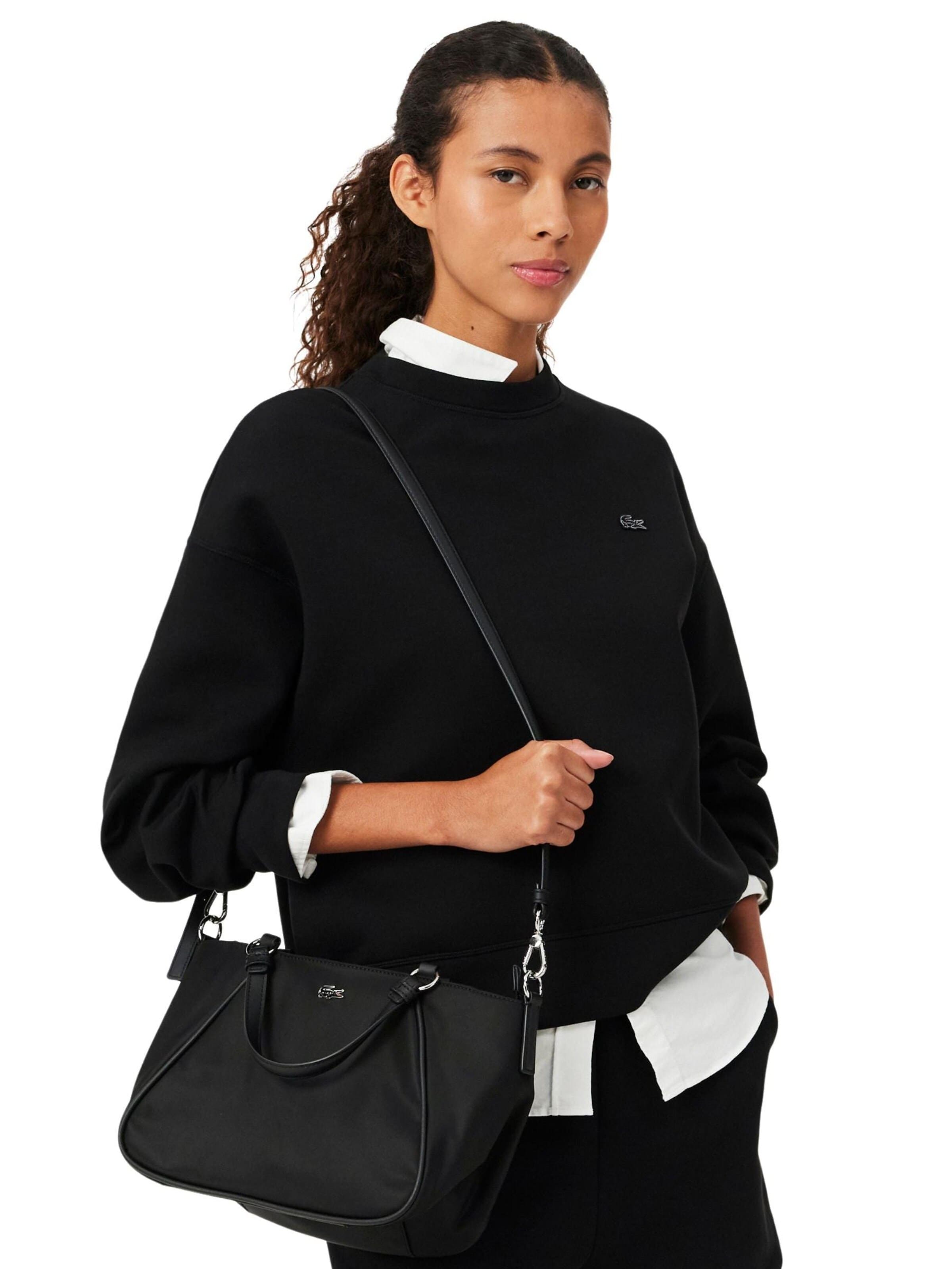 LACOSTE Torebka 'Lacoste Femme Petit sac à main L Day in Noir' w kolorze czarny: przód