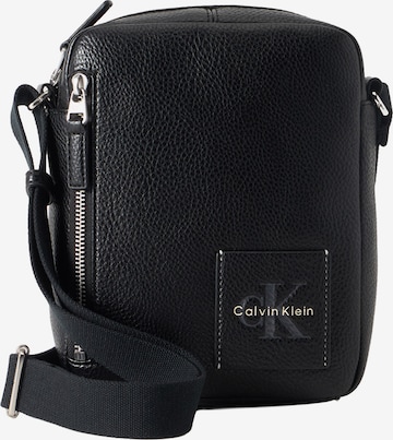 Calvin Klein Olkalaukku 'BOLD' värissä musta: etupuoli