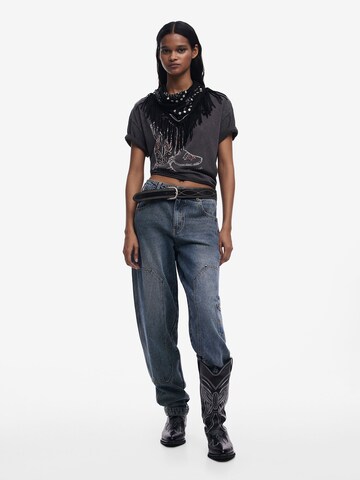 Wide leg Jeans di Desigual in blu