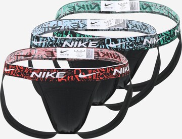 NIKE regular Αθλητικό σλιπ 'Jock' σε μαύρο: μπροστά