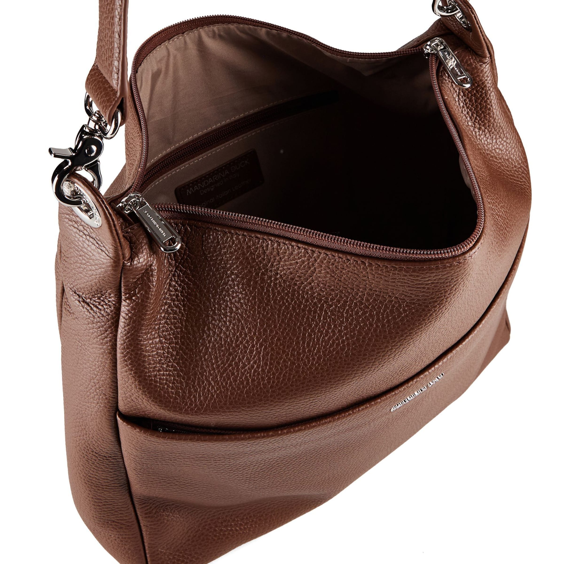MANDARINA DUCK Shoulder bag 'Mellow' in Brown
