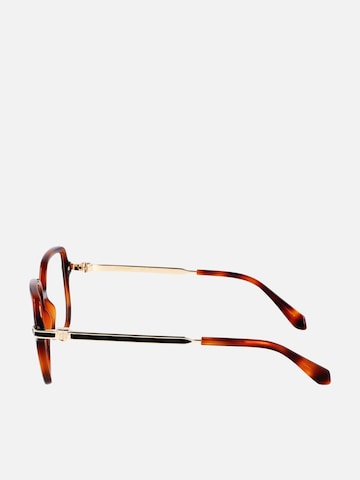 FERRAGAMO - Gafas de sol 'Ferragamo SF3012 Transparent green 53/16/140 WOMAN Eyewear Frame' en marrón