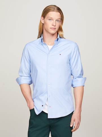 TOMMY HILFIGER Regular fit Business Shirt 'Oxford' in Blue: front