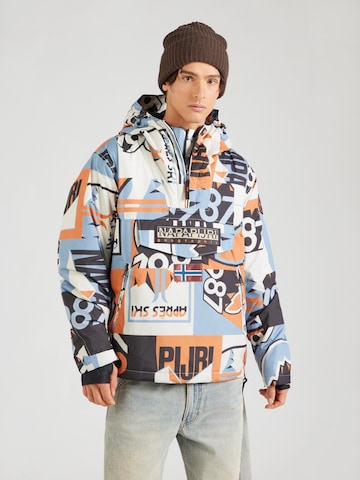 NAPAPIJRI Weatherproof jacket 'RF NEXT' in Mixed colours: front