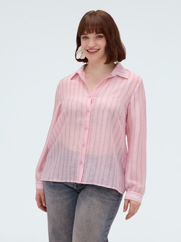 Fiorella Rubino Blouse in Roze: voorkant