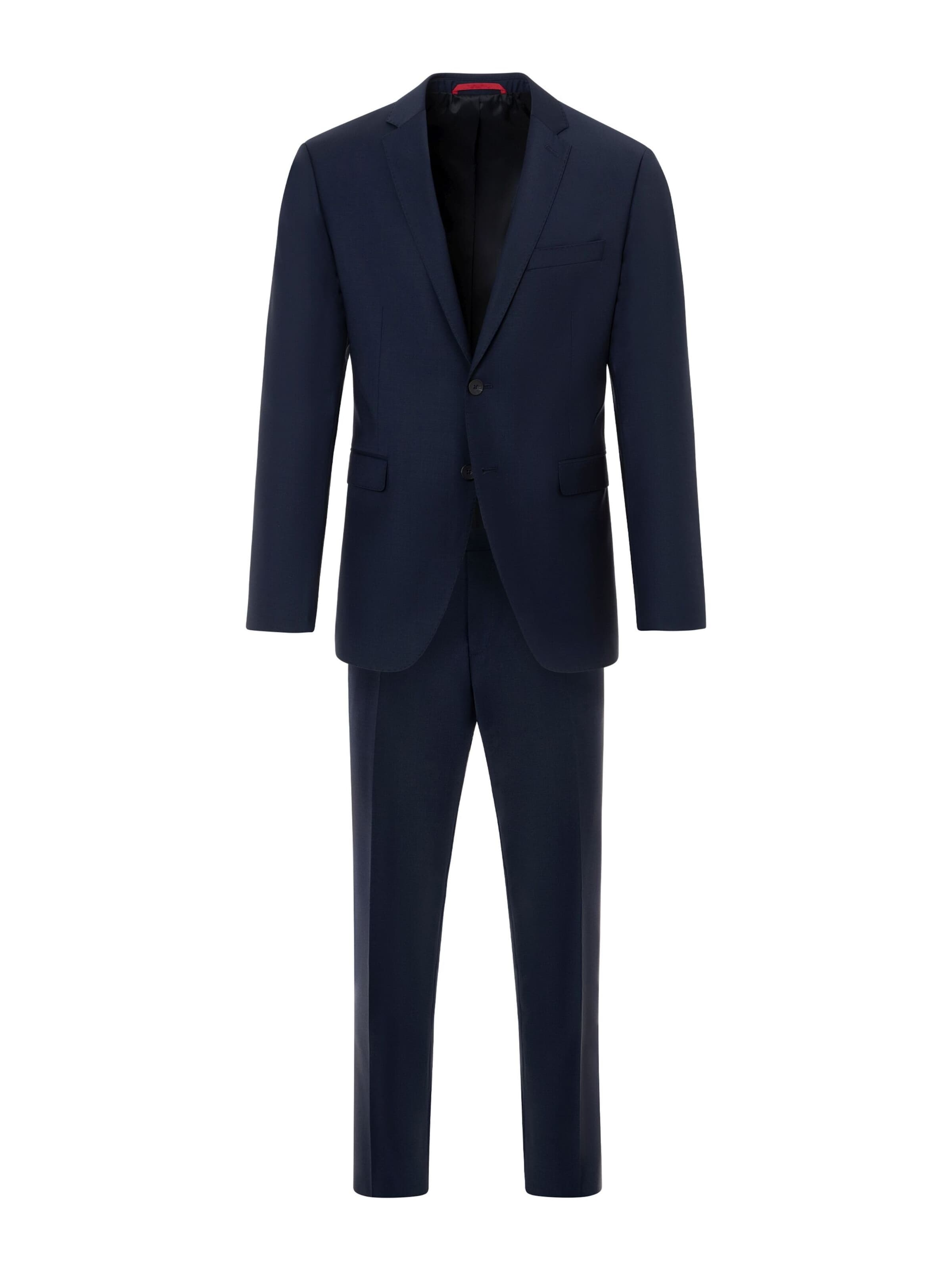 Coupe slim Costume Thomas Goodwin en bleu : devant