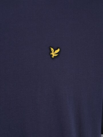 Tricou 'Ringer' de la Lyle & Scott Big&Tall pe albastru