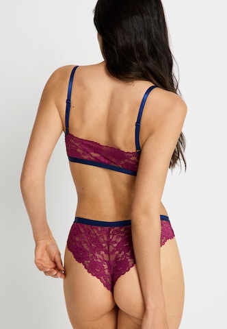 LSCN by LASCANA - Bustier Sujetador en lila