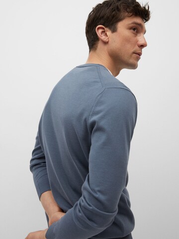 MANGO MAN Pullover 'Tenv' in Blau