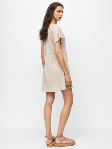 Pull&Bear Kleid in Beige