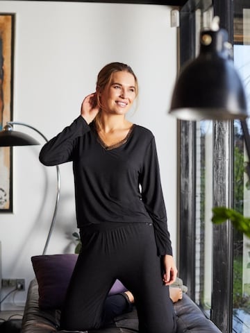 CCDK Copenhagen Pyžamové kalhoty 'Jamin ' – černá