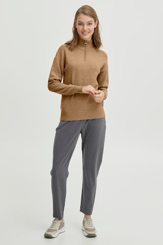 Oxmo Sweater 'Rita' in Beige