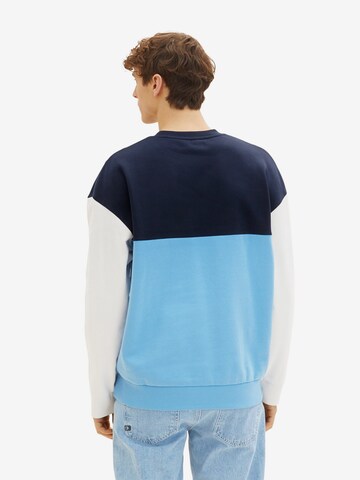 TOM TAILOR DENIM Sweatshirt in Blue