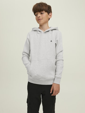 Jack & Jones Junior Sweatshirt 'Star' in Grey: front
