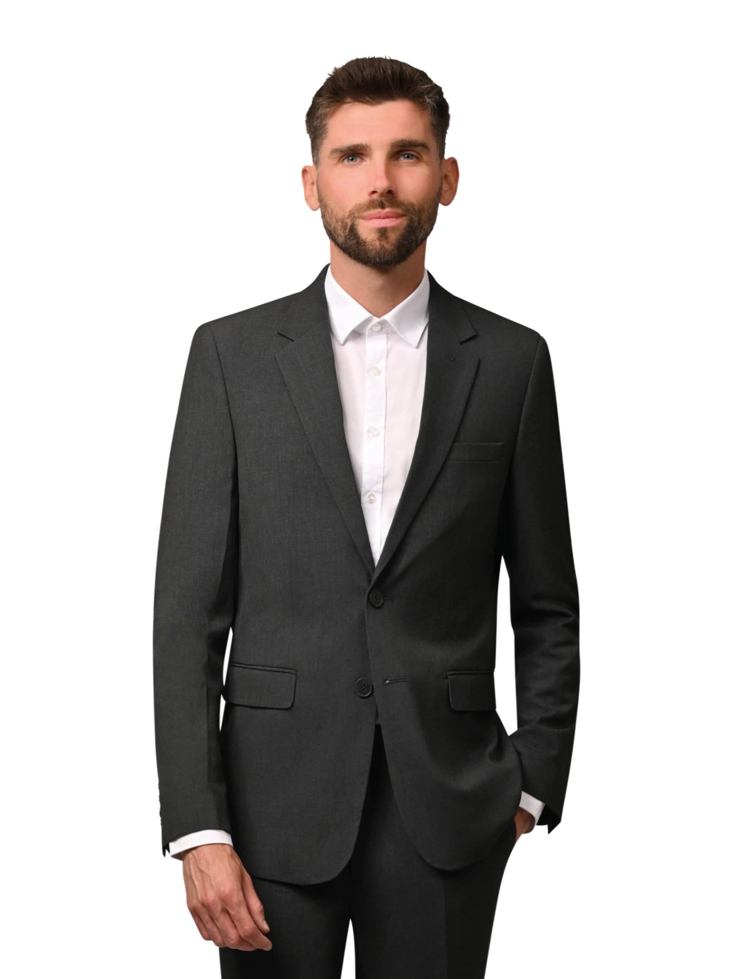 Hirschthal Suit Vest in Grey