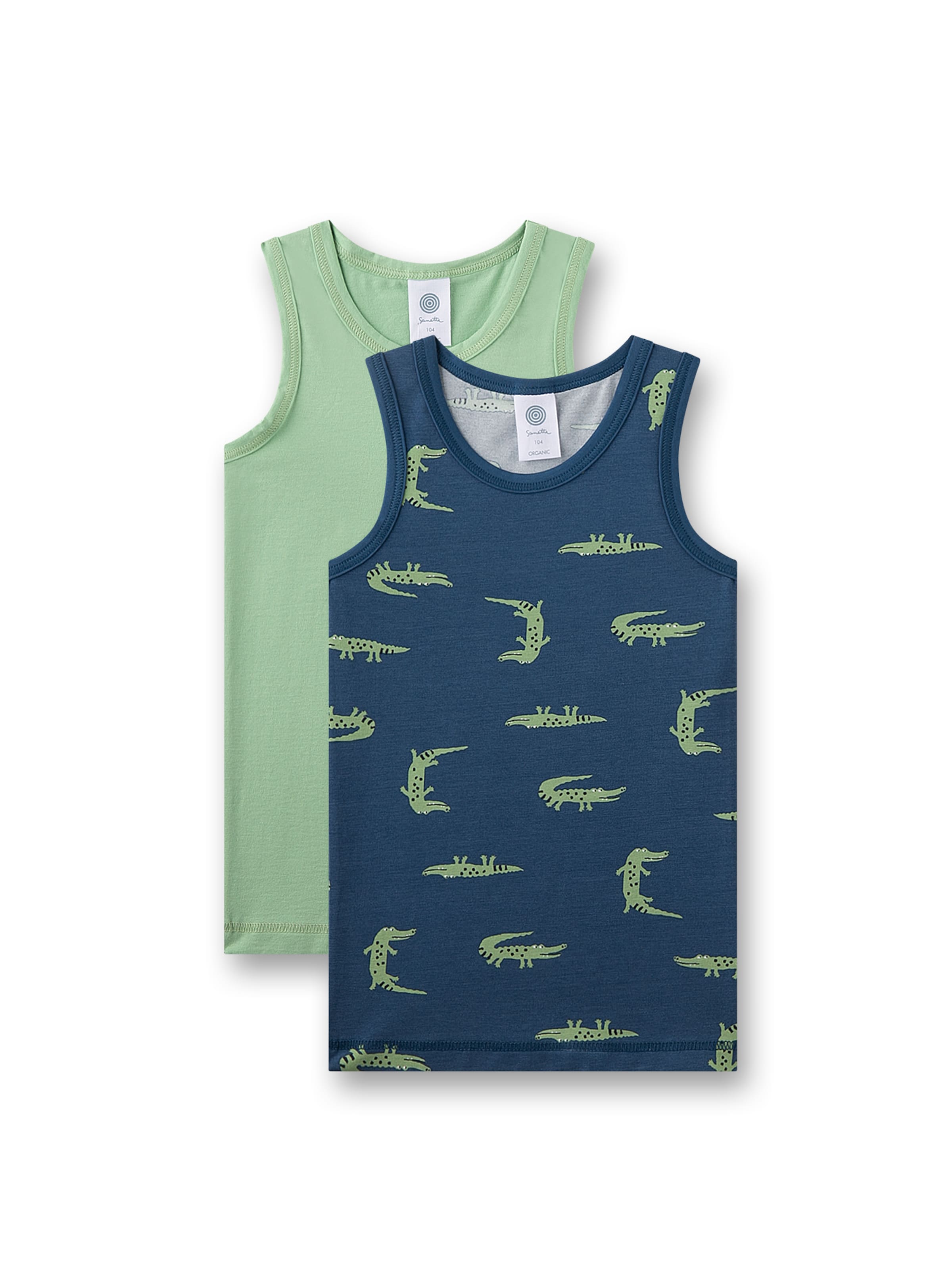 Sanetta Undershirt in Blue: front