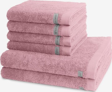 ROSS Handtuch 'Sinfonie' in Pink: Vorderseite