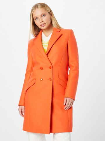 PATRIZIA PEPE Between-Seasons Coat in Orange: front